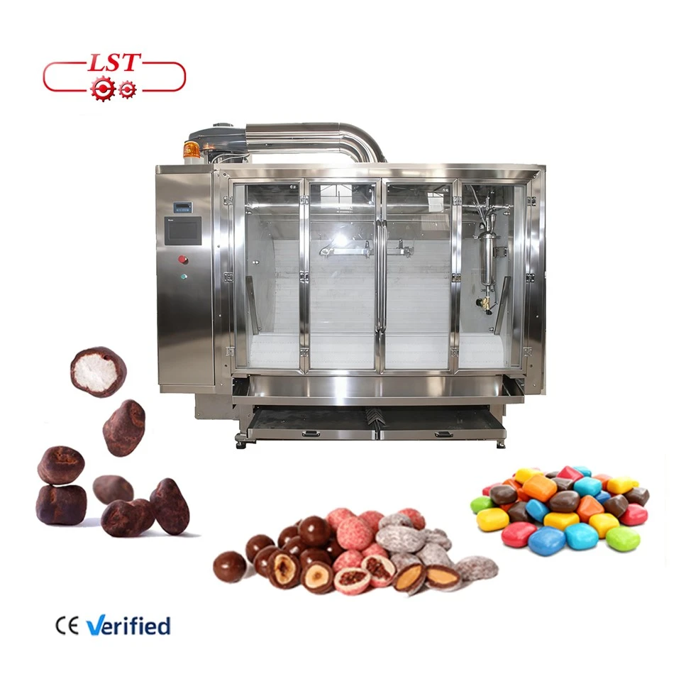 Muaj Chocolate Belt Coater & Chocolate Txheej Tshuab